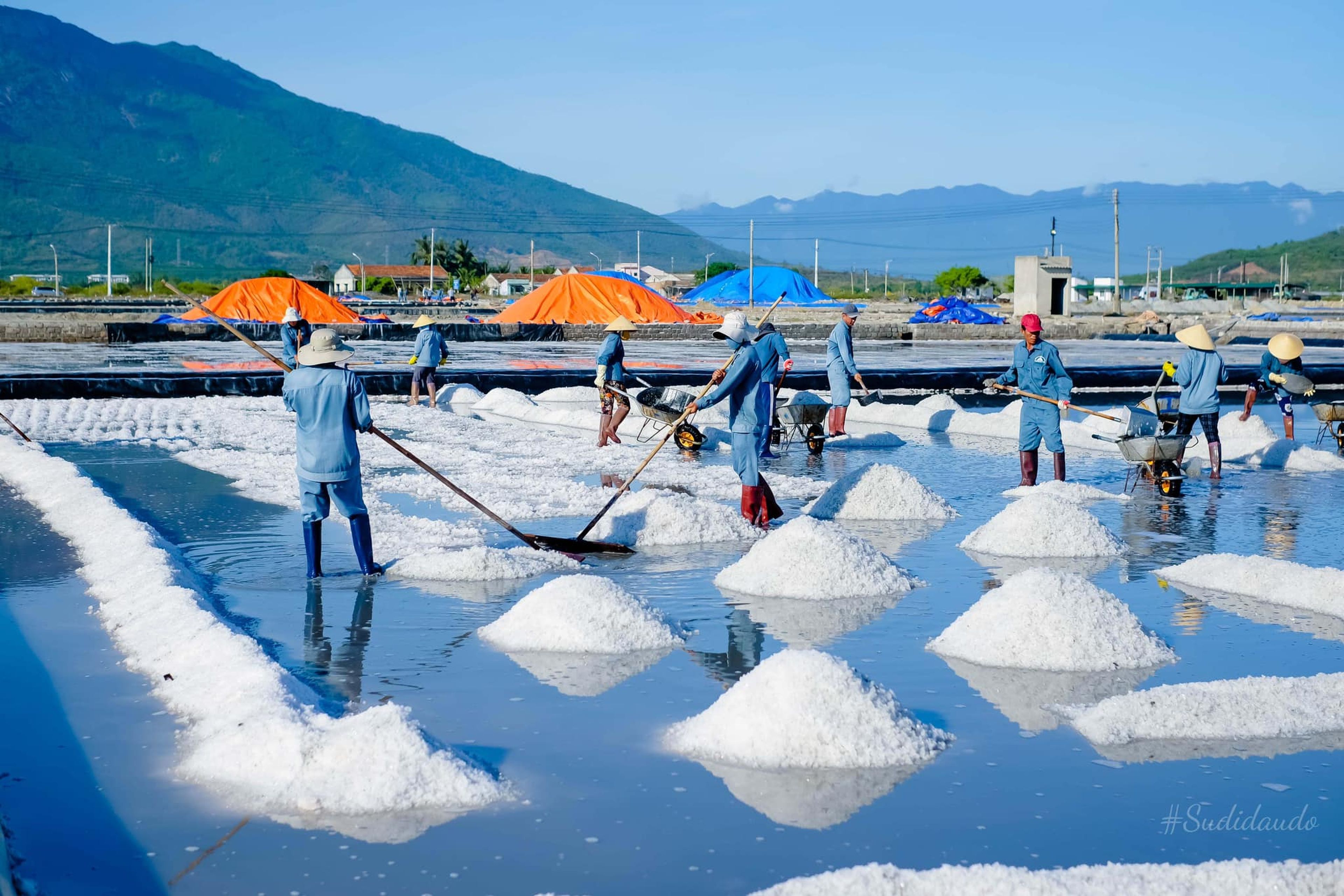 Ninh Diêm - Cánh Đồng Tuyết Mặn Hòn Khói - Hình 8