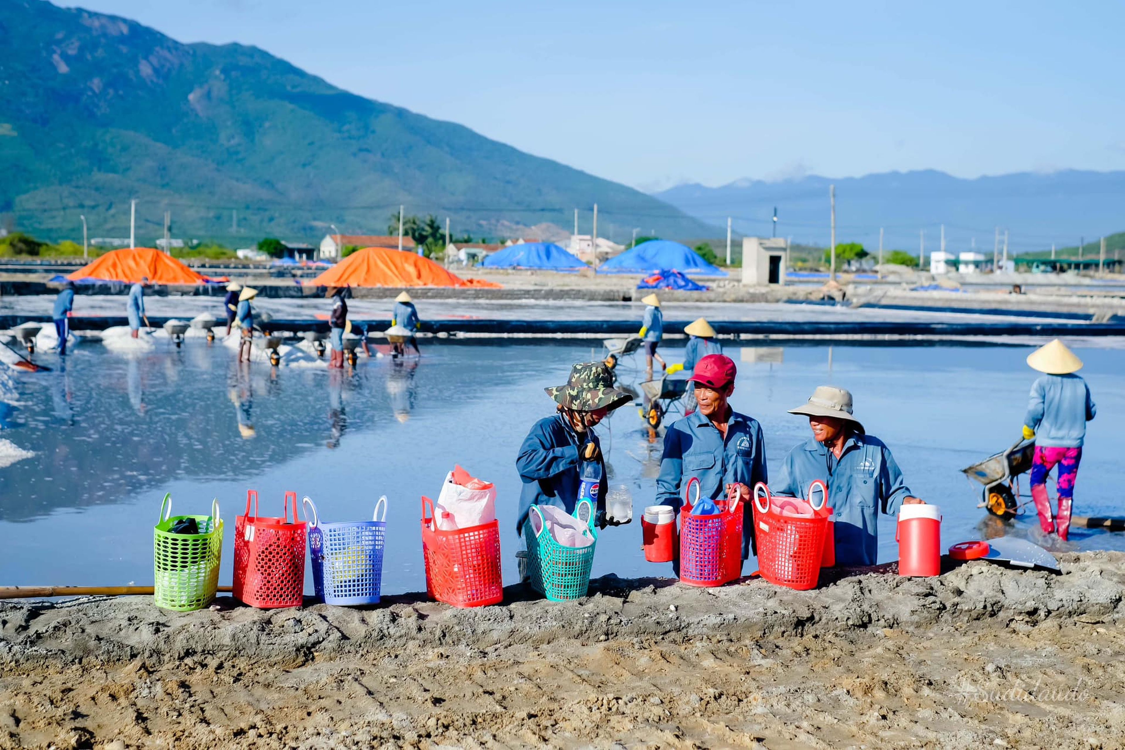 Ninh Diêm - Cánh Đồng Tuyết Mặn Hòn Khói - Hình 11