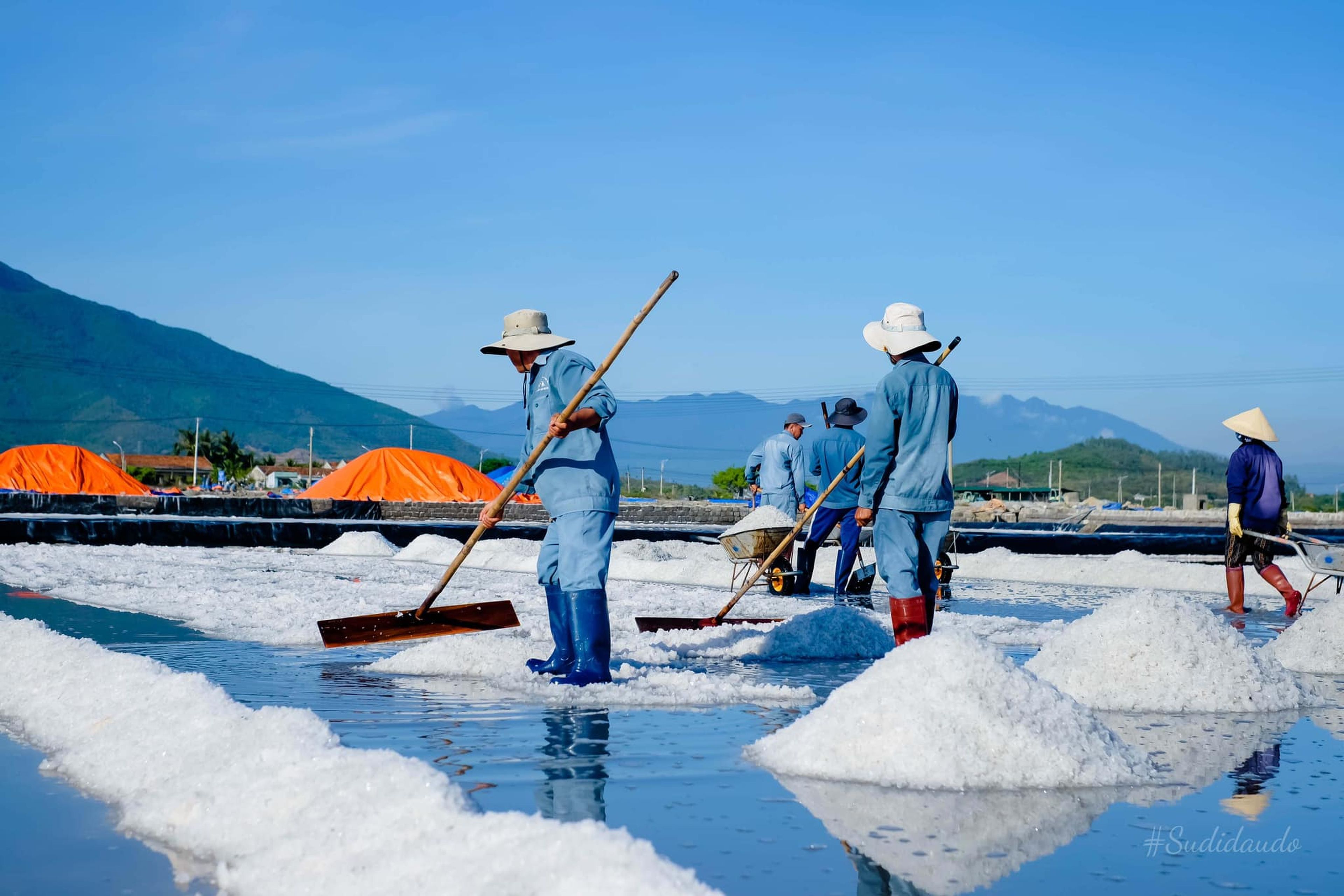 Ninh Diêm - Cánh Đồng Tuyết Mặn Hòn Khói - Hình 16