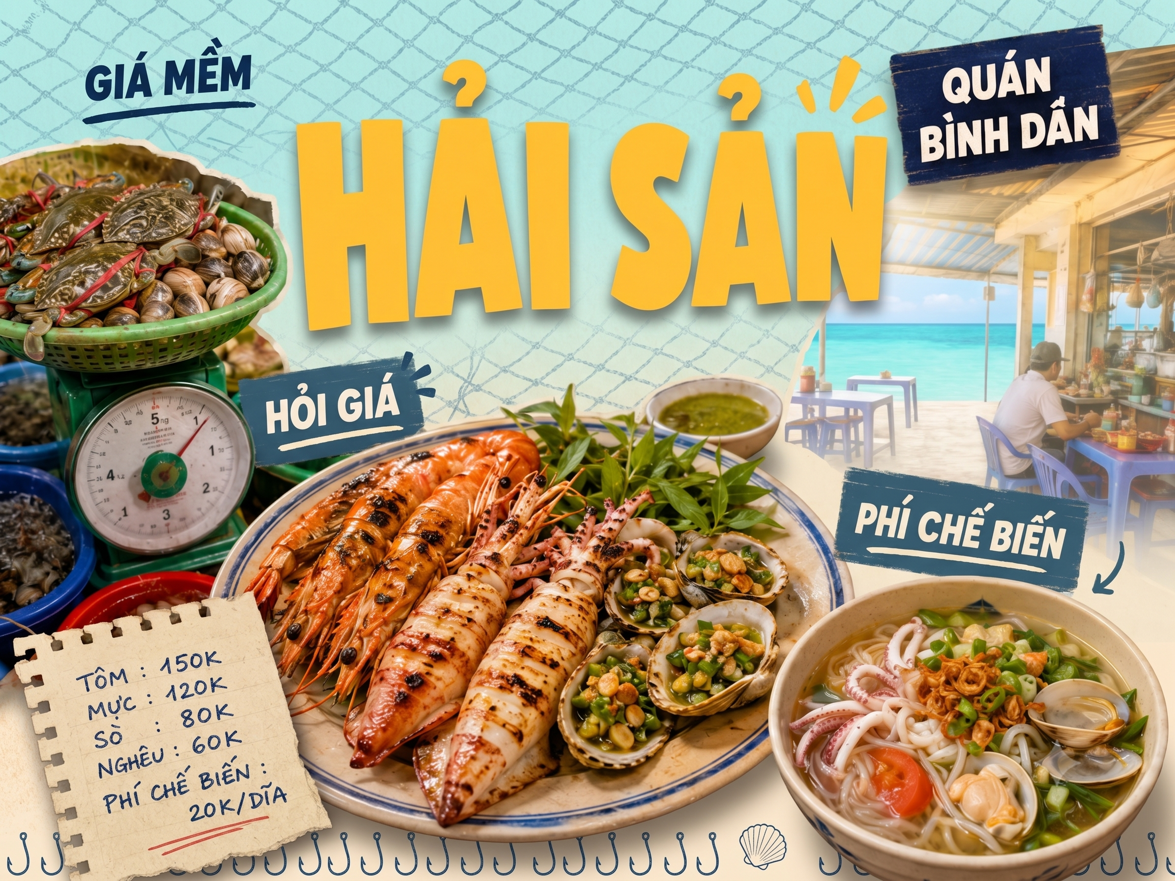 Ăn hải sản ngon, giá mềm: chọn thế nào cho đỡ đau ví? - Hình 1