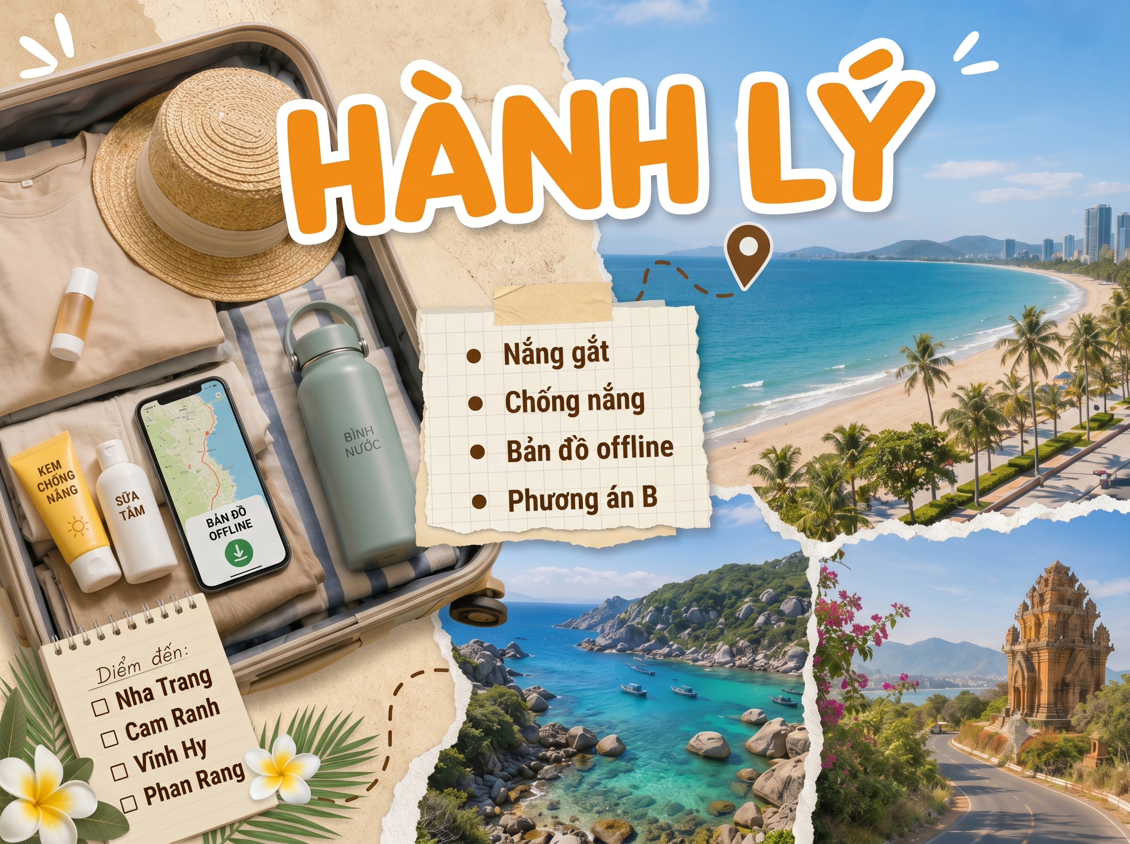Checklist hành lý qua mùa nắng gắt - Hình 1