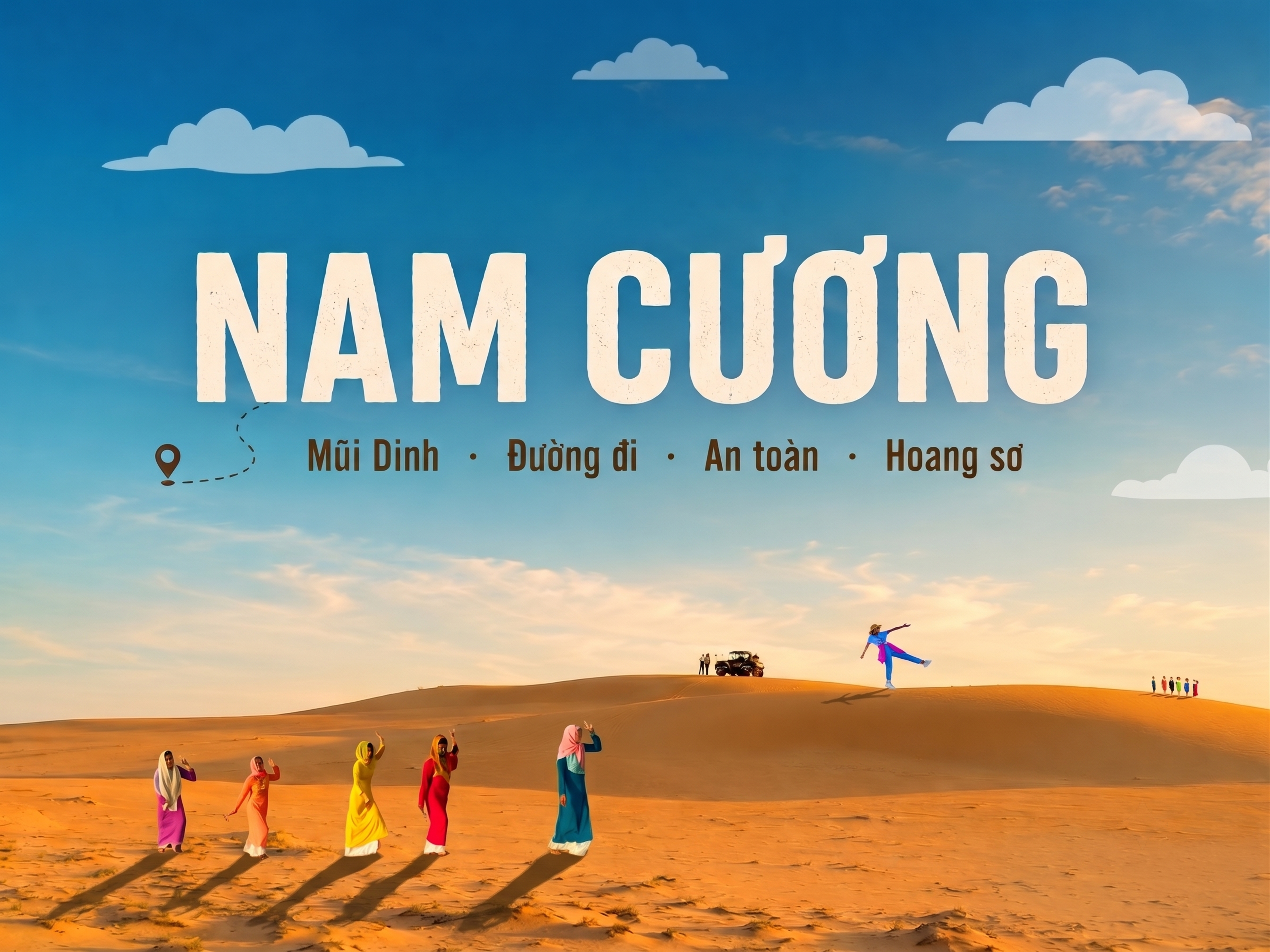 Di chuyển đến đồi cát Nam Cương, Mũi Dinh - Hình 1