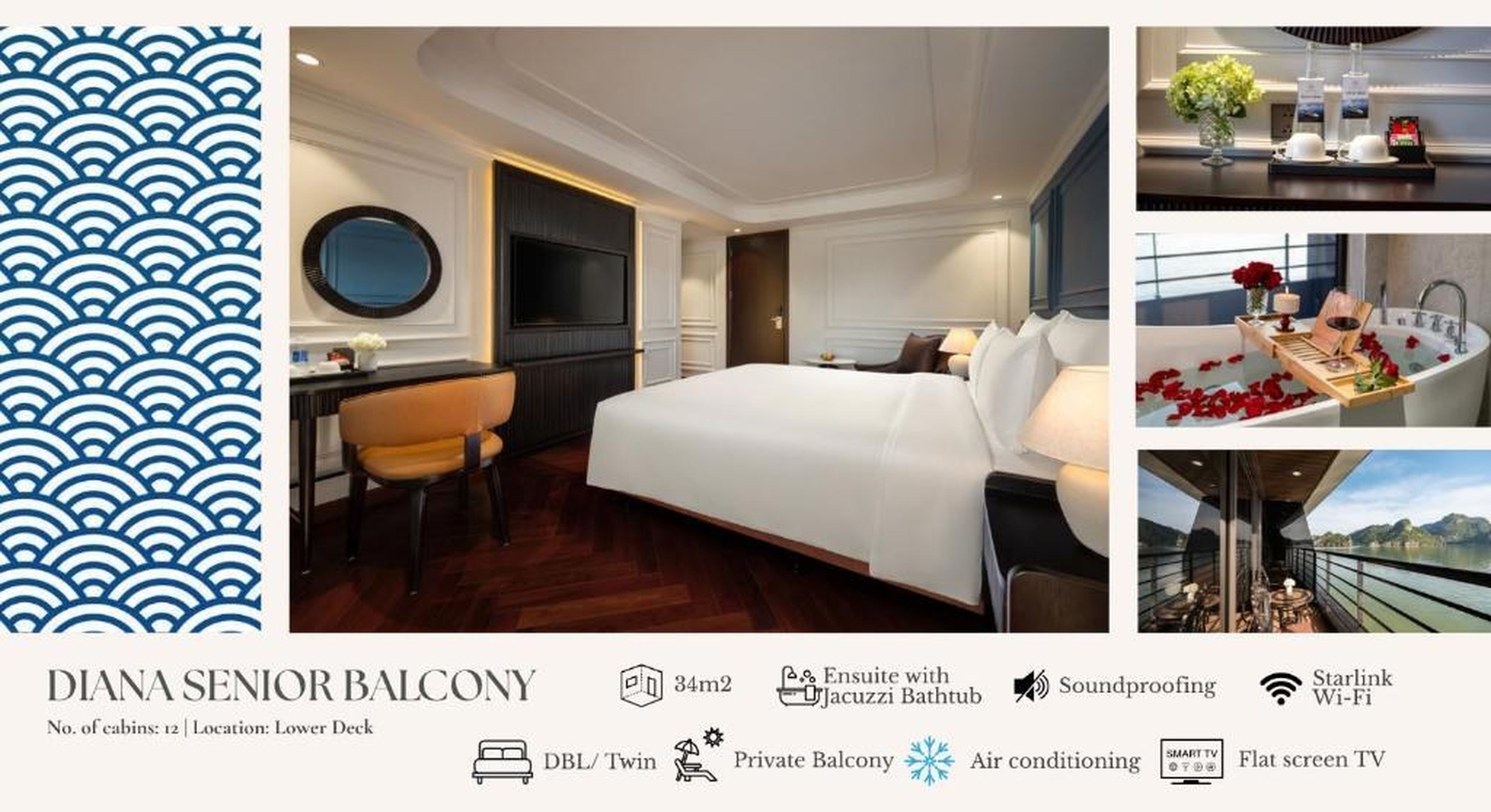 Diana Cruises Halong Bay - Luxury by Venus Group - Hình 21