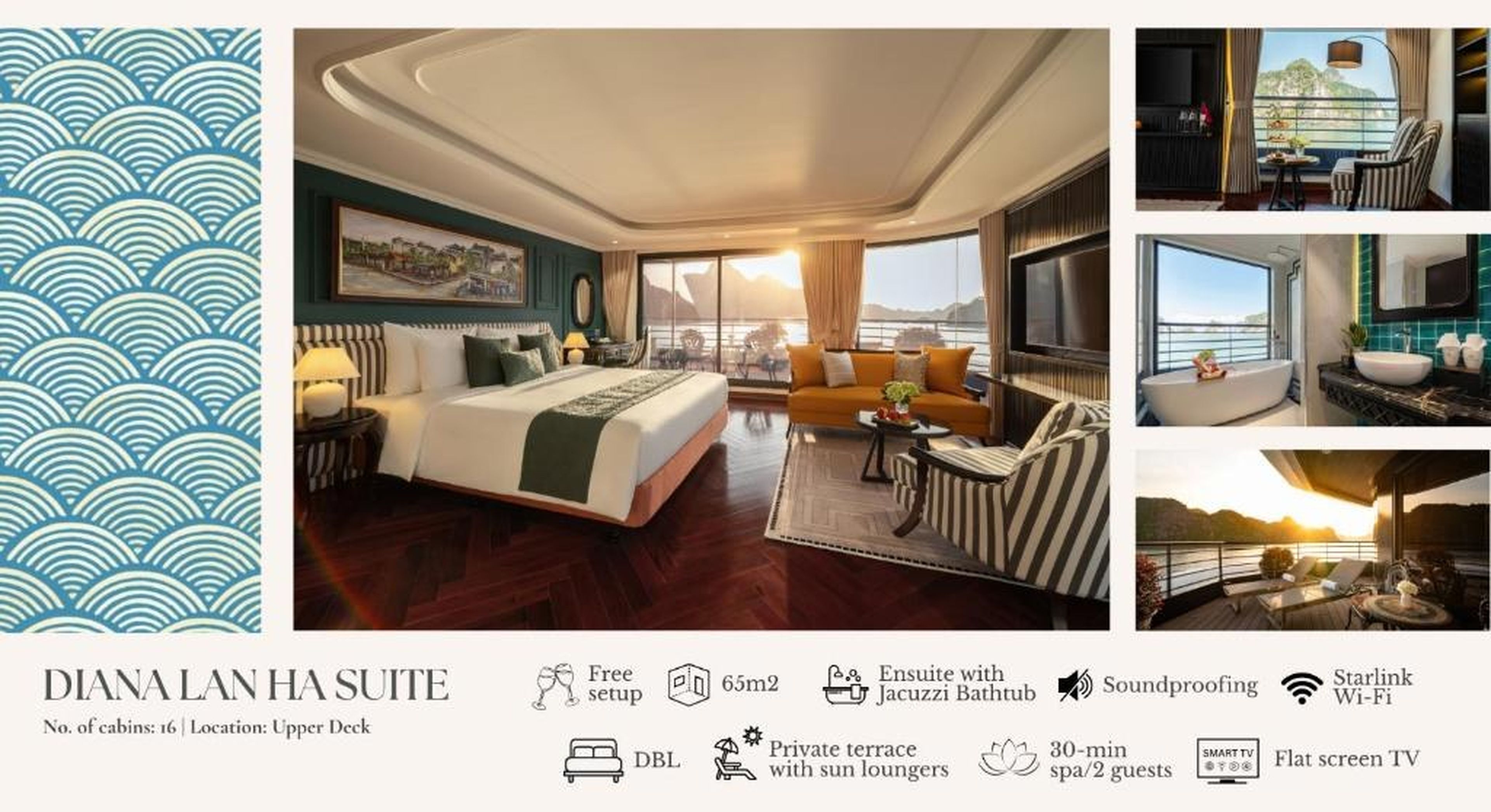 Diana Cruises Halong Bay - Luxury by Venus Group - Hình 28