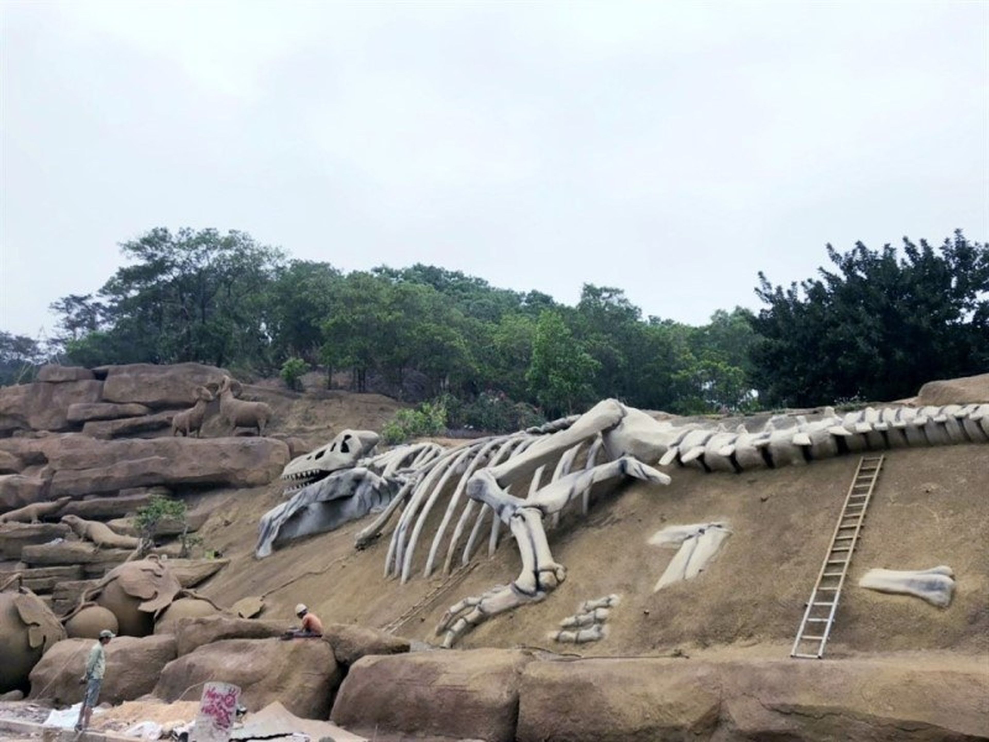 Công viên King Kong Tuần Châu, vẻ đẹp đến từ những công trình điêu khắc - Hình 2