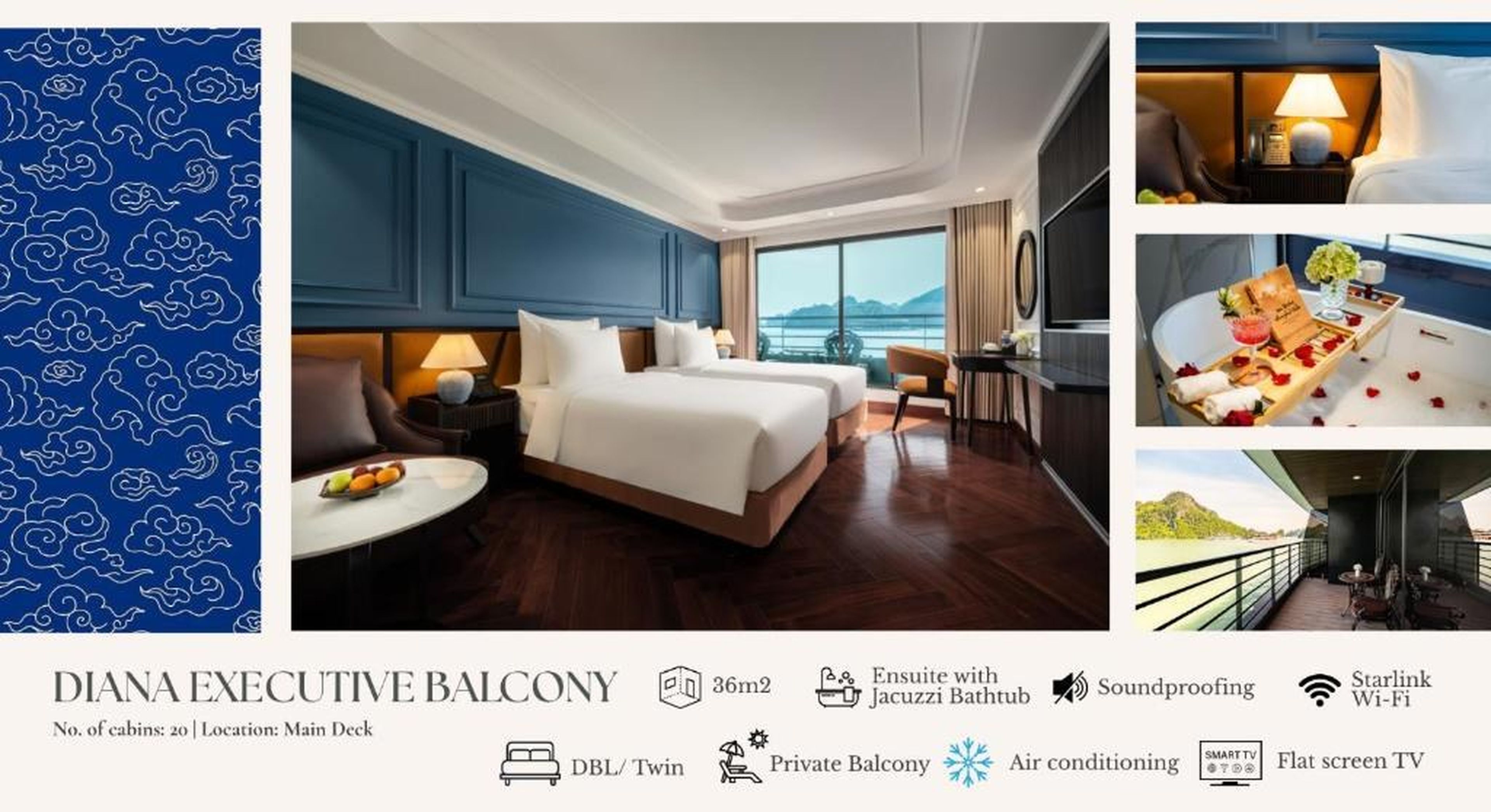 Diana Cruises Halong Bay - Luxury by Venus Group - Hình 23