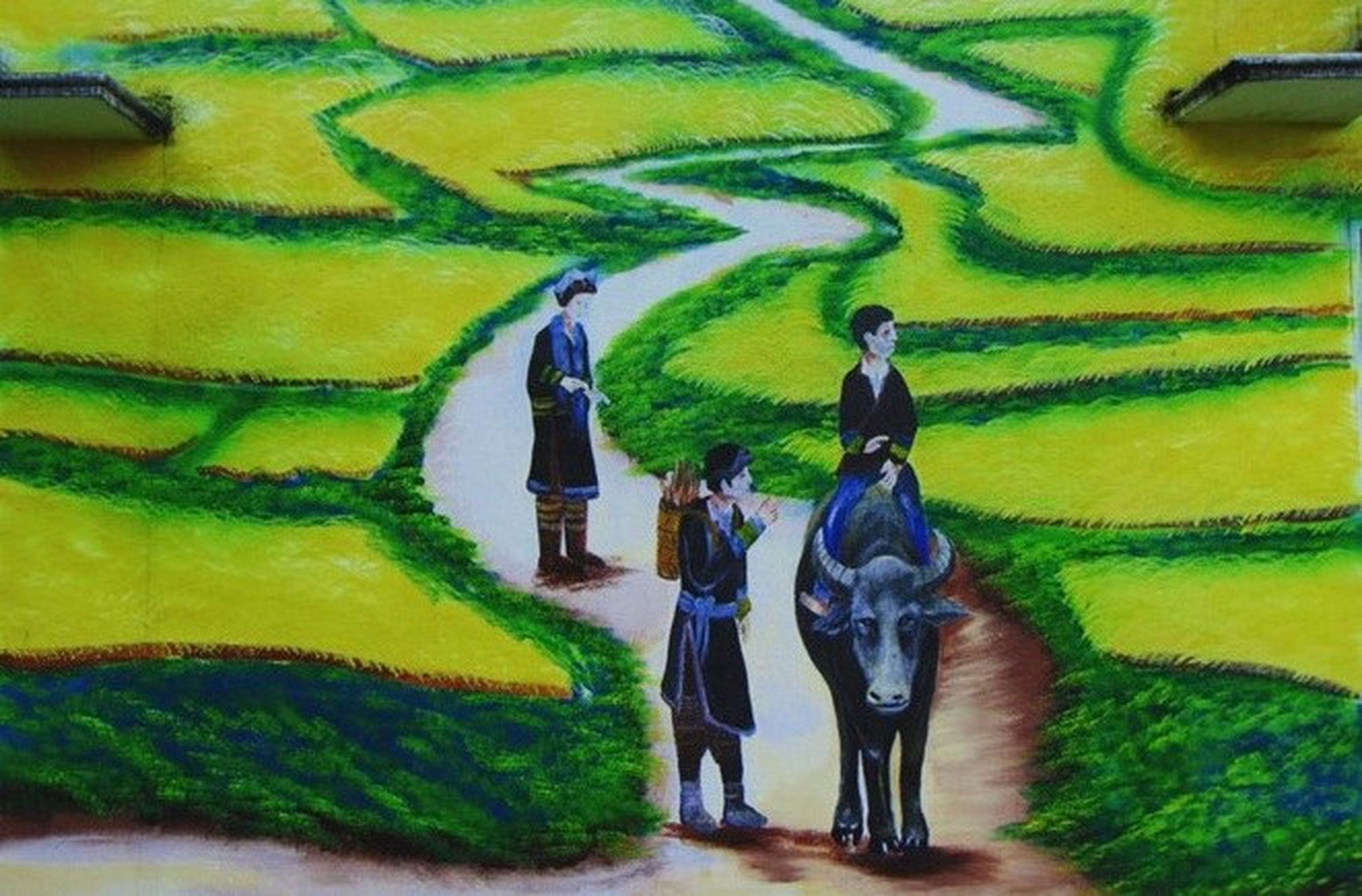꽝닌 여행, 국경 지역 벽화 마을에 깊은 인상 - Hình 5