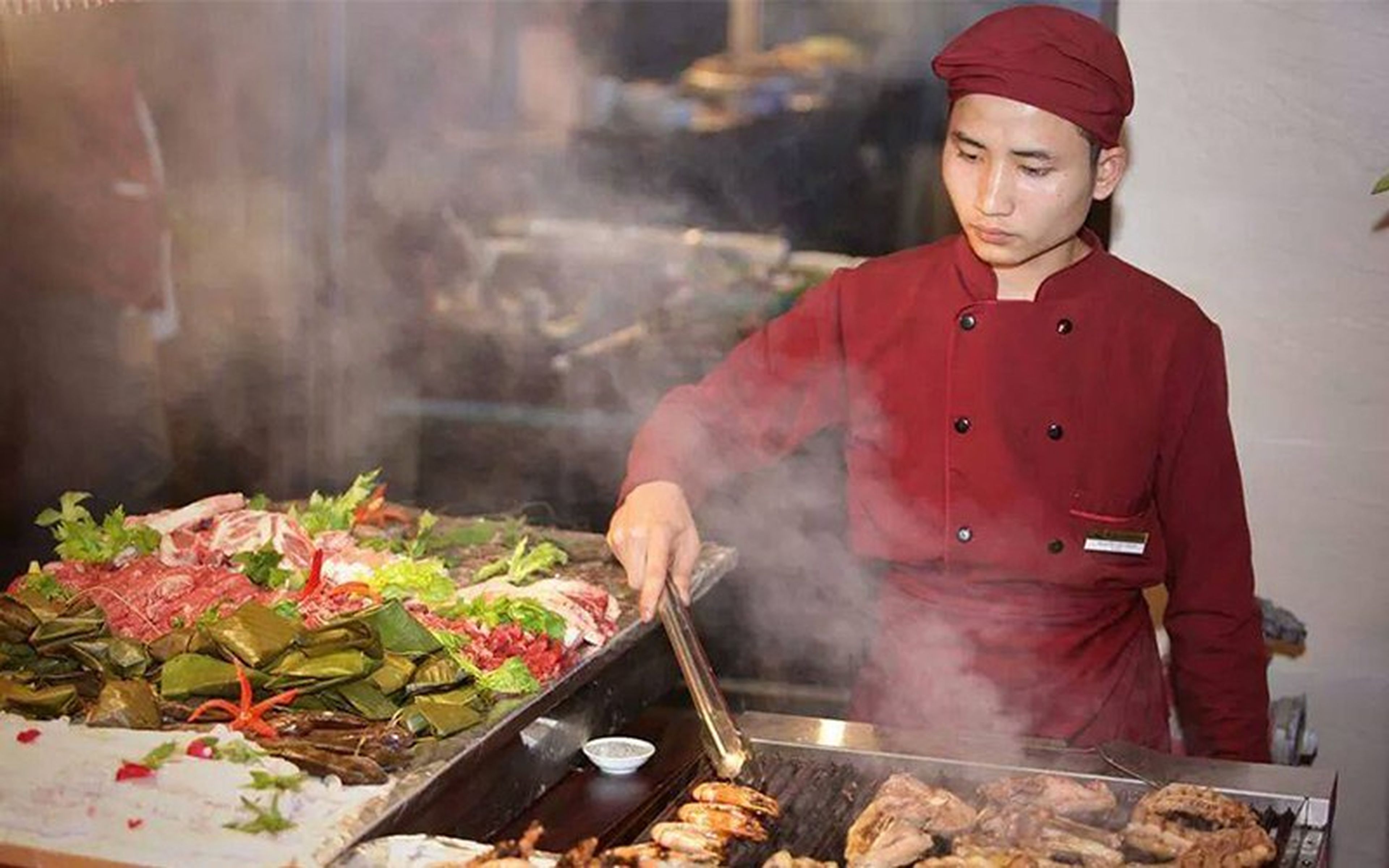 Tinh hoa ẩm thực biển quy tụ trong nhà hàng ẩm thực Làng chài Hạ Long - Hình 4