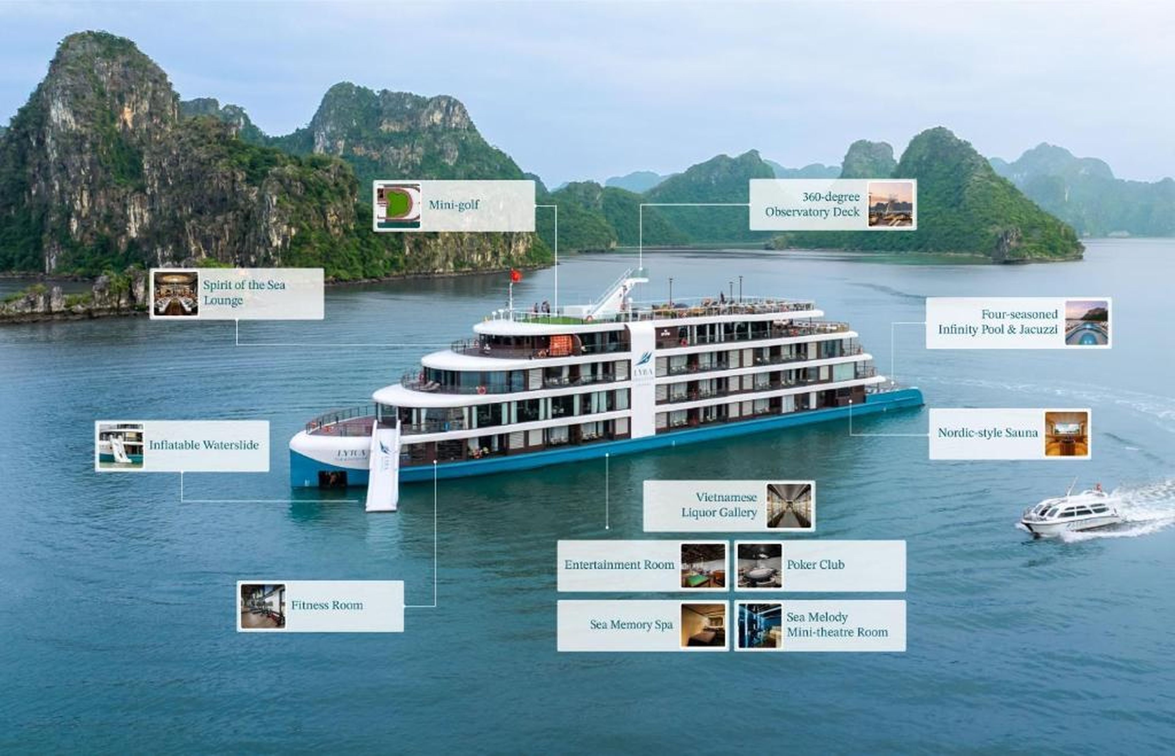 Halong Lyra Grandeur Cruise - Hình 3