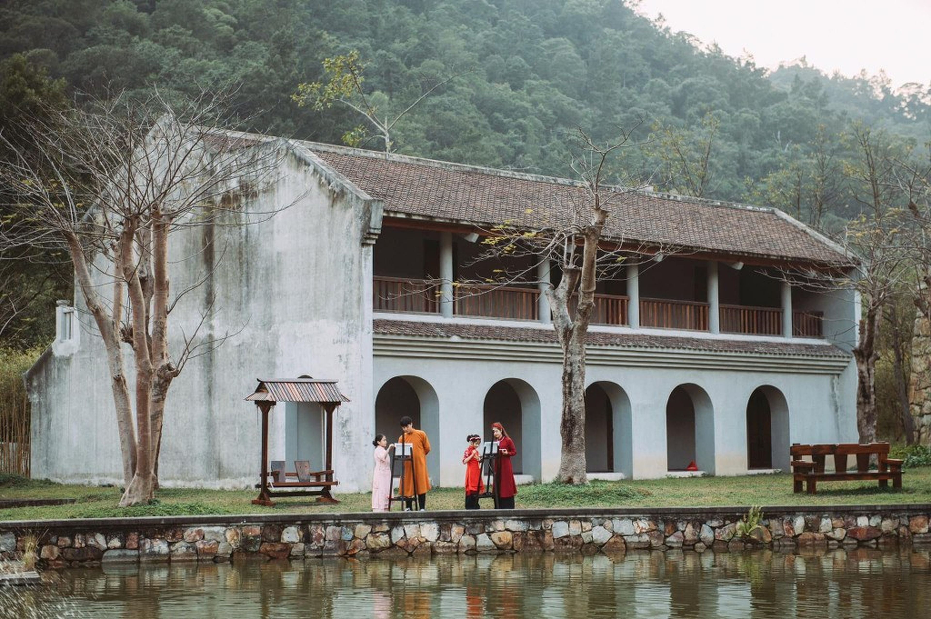 Không gian văn hóa nhà Trần ở làng Nương Yên Tử - Hình 6