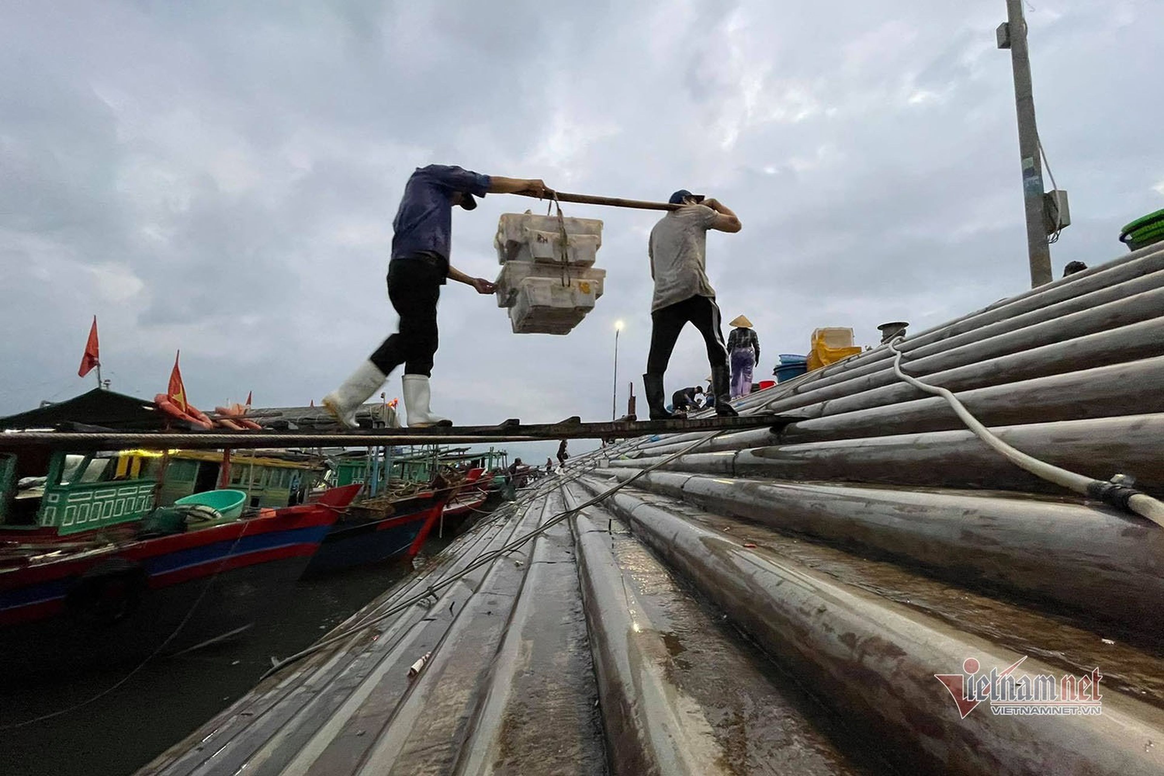Chợ hải sản Hòn Gai - Chợ đầu mối nổi tiếng thành phố Hạ Long - Hình 4
