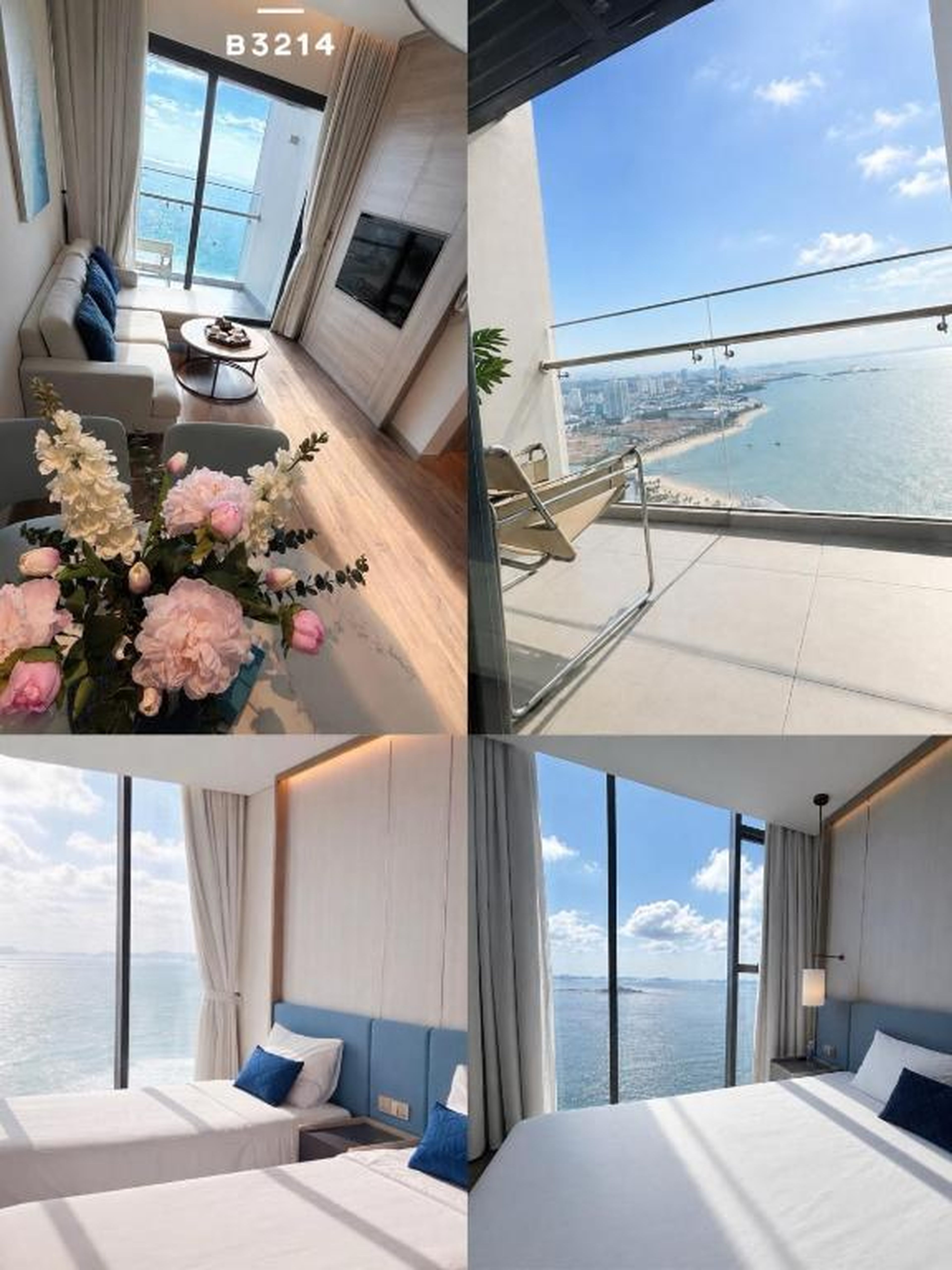 A La Carte Ha Long Oceanview Panoramic 2BR2WC 75m2 Suite with balcony - Hình 6