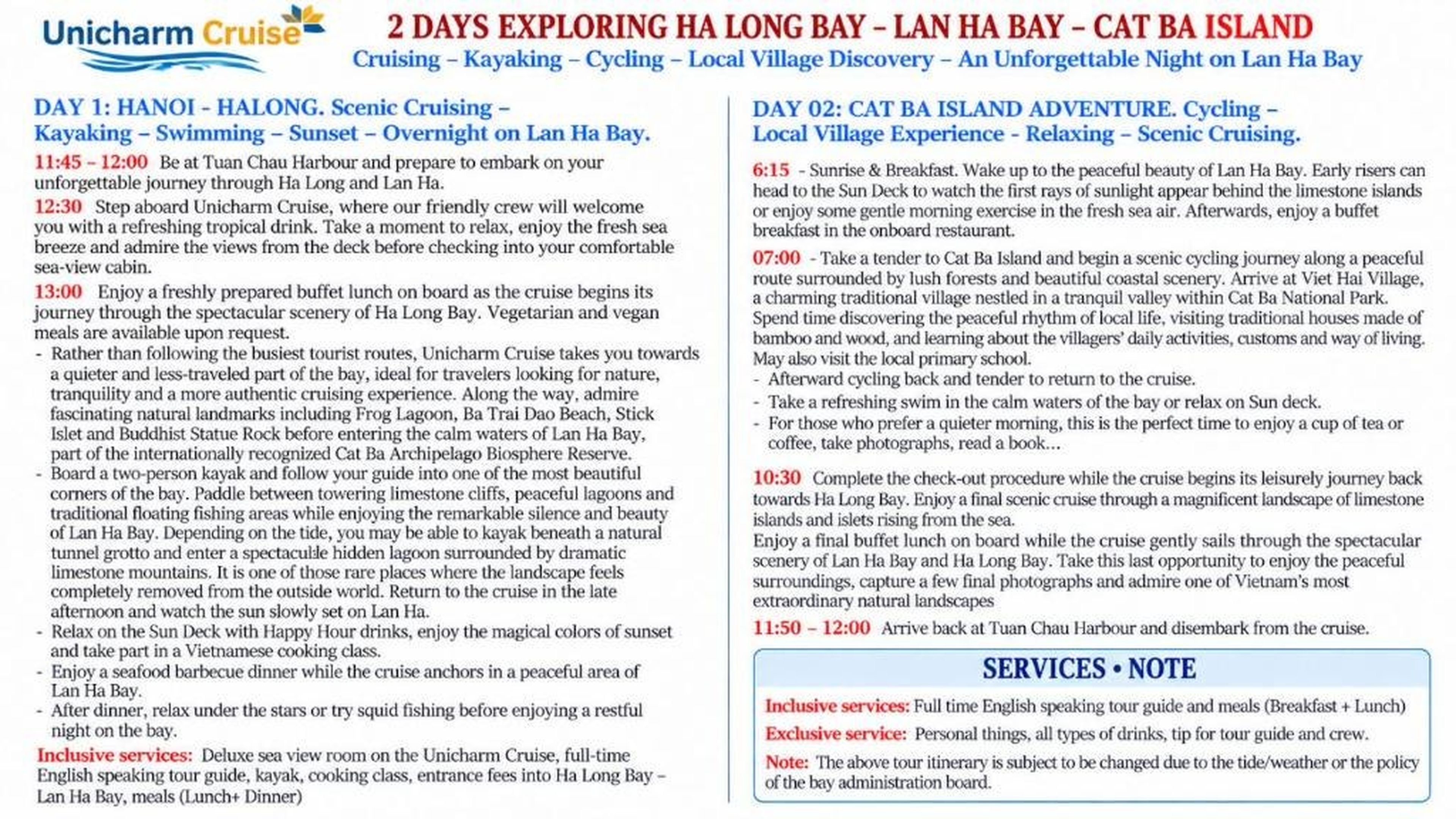 UniCharm Cruise - Hidden Route 2 Bays & Viet Hai village - Hình 14