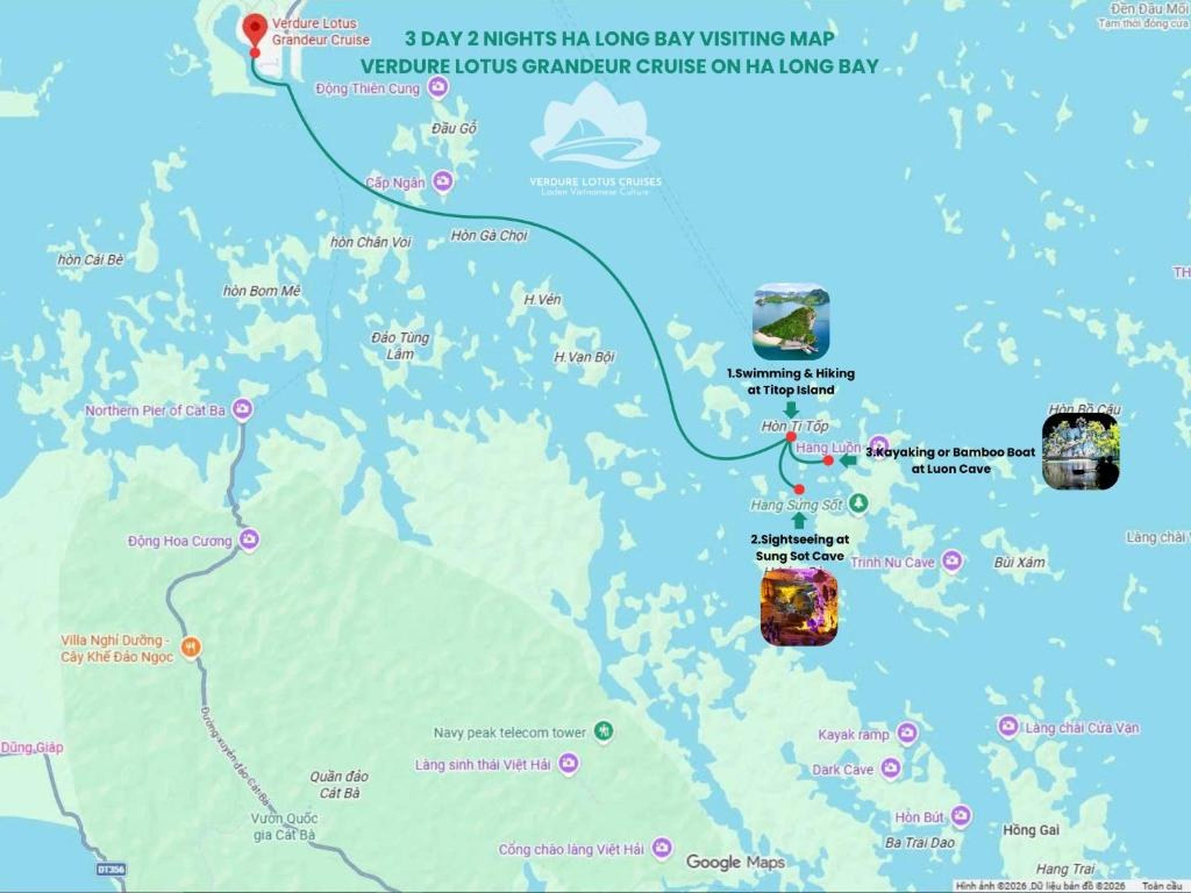 Verdure Lotus Grandeur Cruise on Ha Long Bay - Hình 13