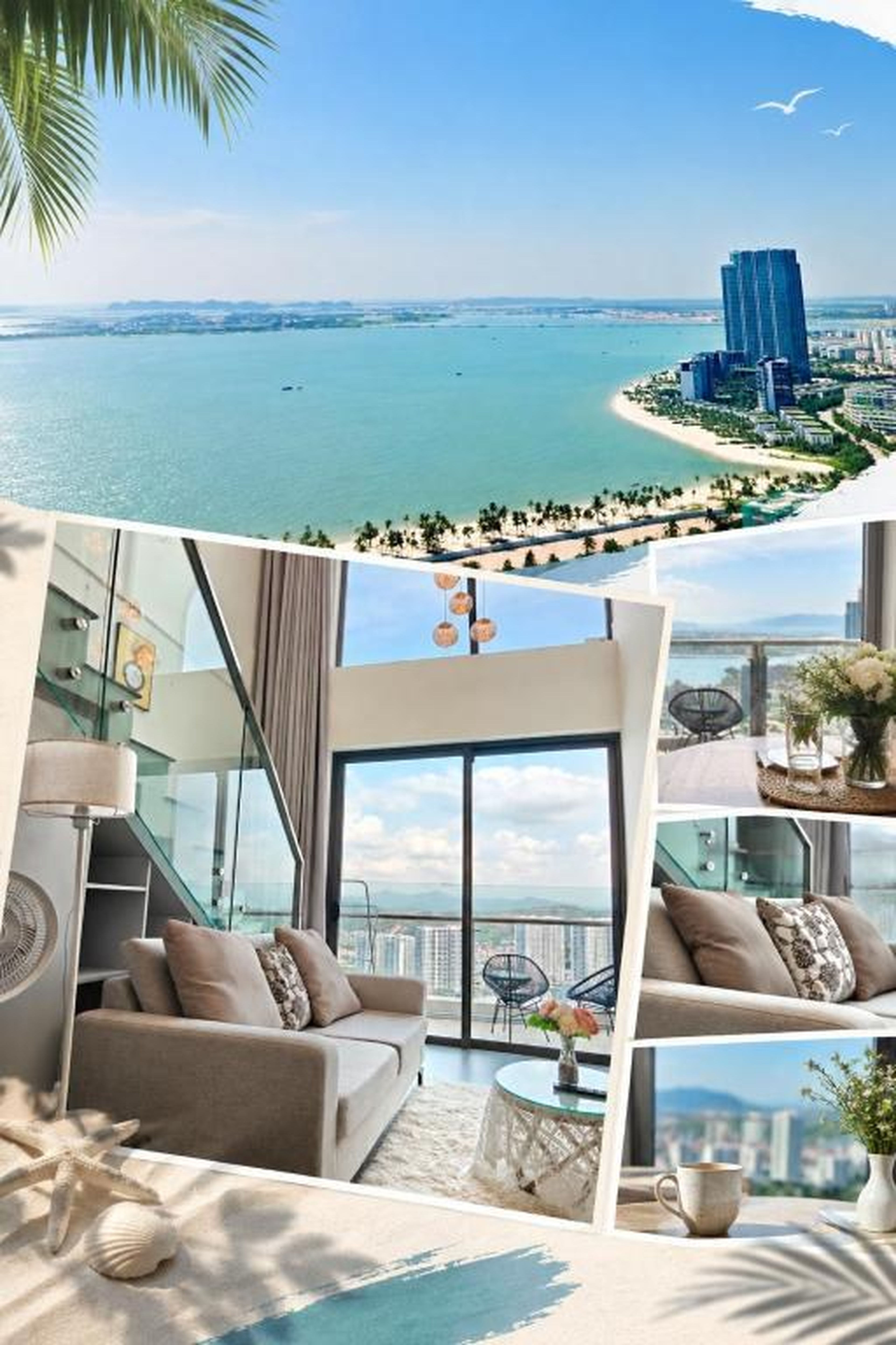 The Azure Duplex - Stunning Bay View - Citadines Ha Long - Hình 3