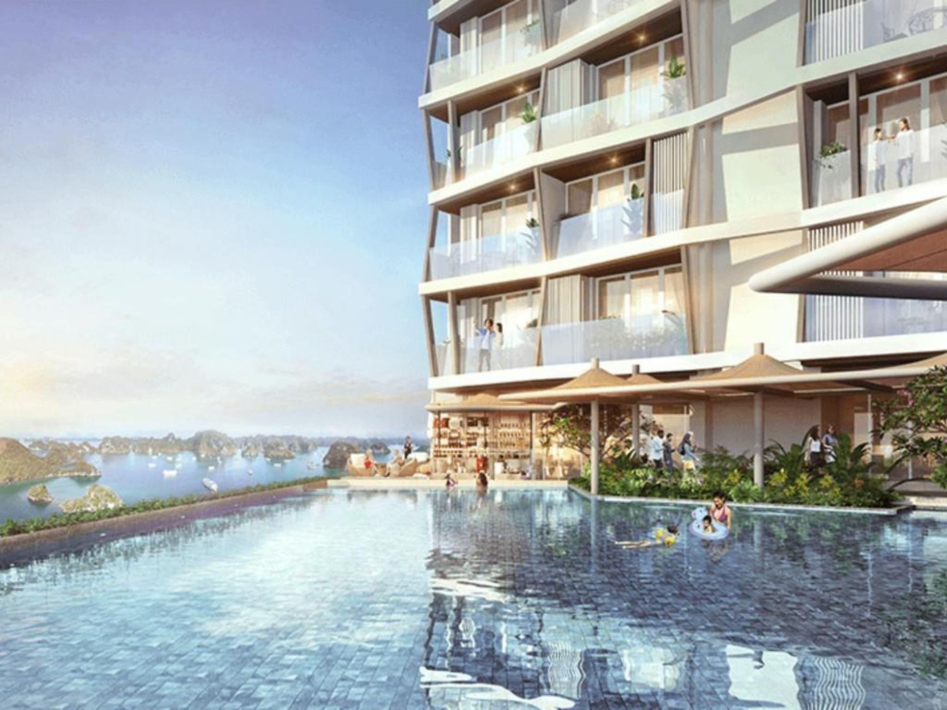 Cozy Balcony Studio Near Sun World - The Holiday Ha Long - Hình 6