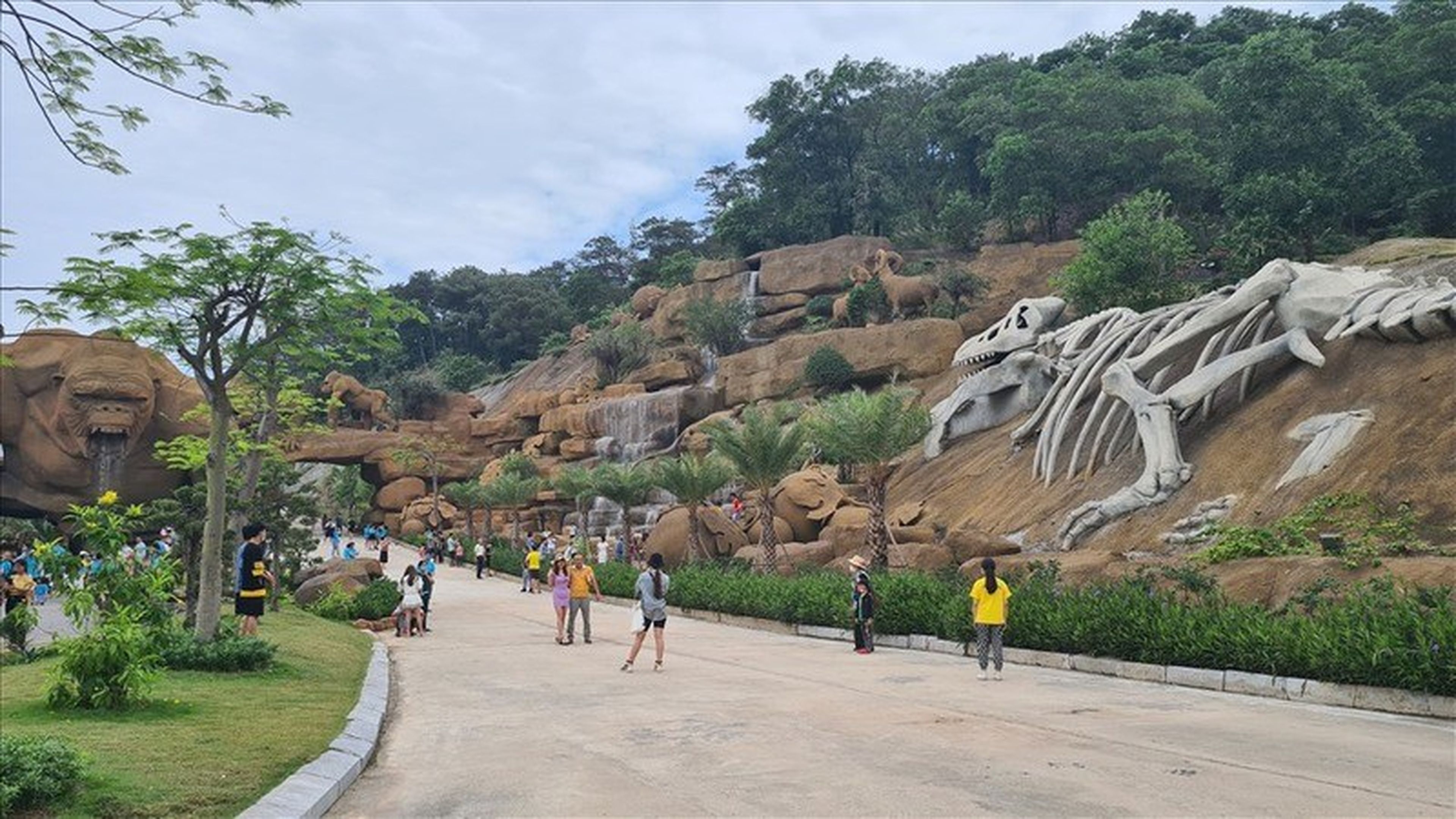 Công viên King Kong Tuần Châu, vẻ đẹp đến từ những công trình điêu khắc - Hình 7