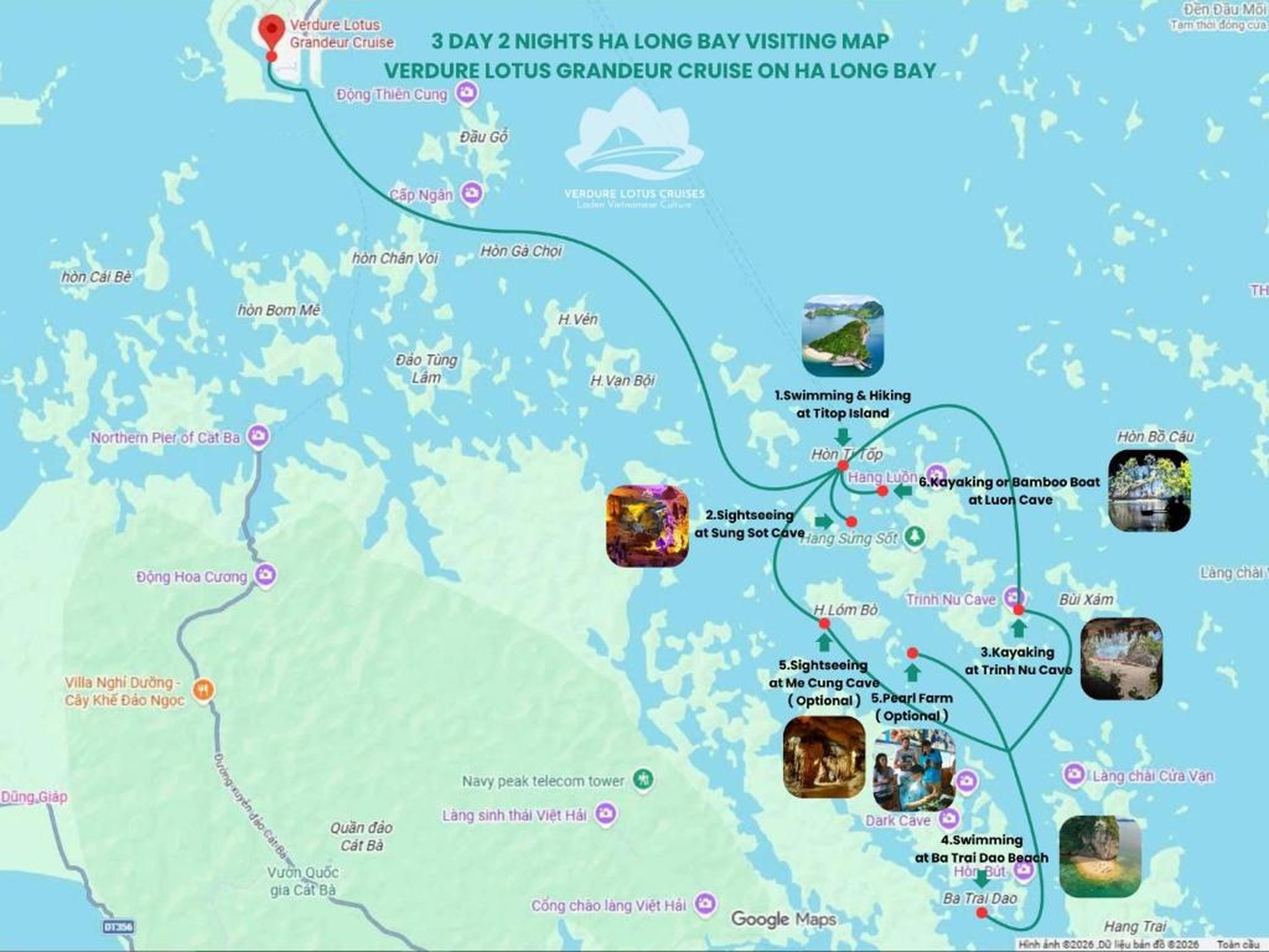Verdure Lotus Grandeur Cruise on Ha Long Bay - Hình 12
