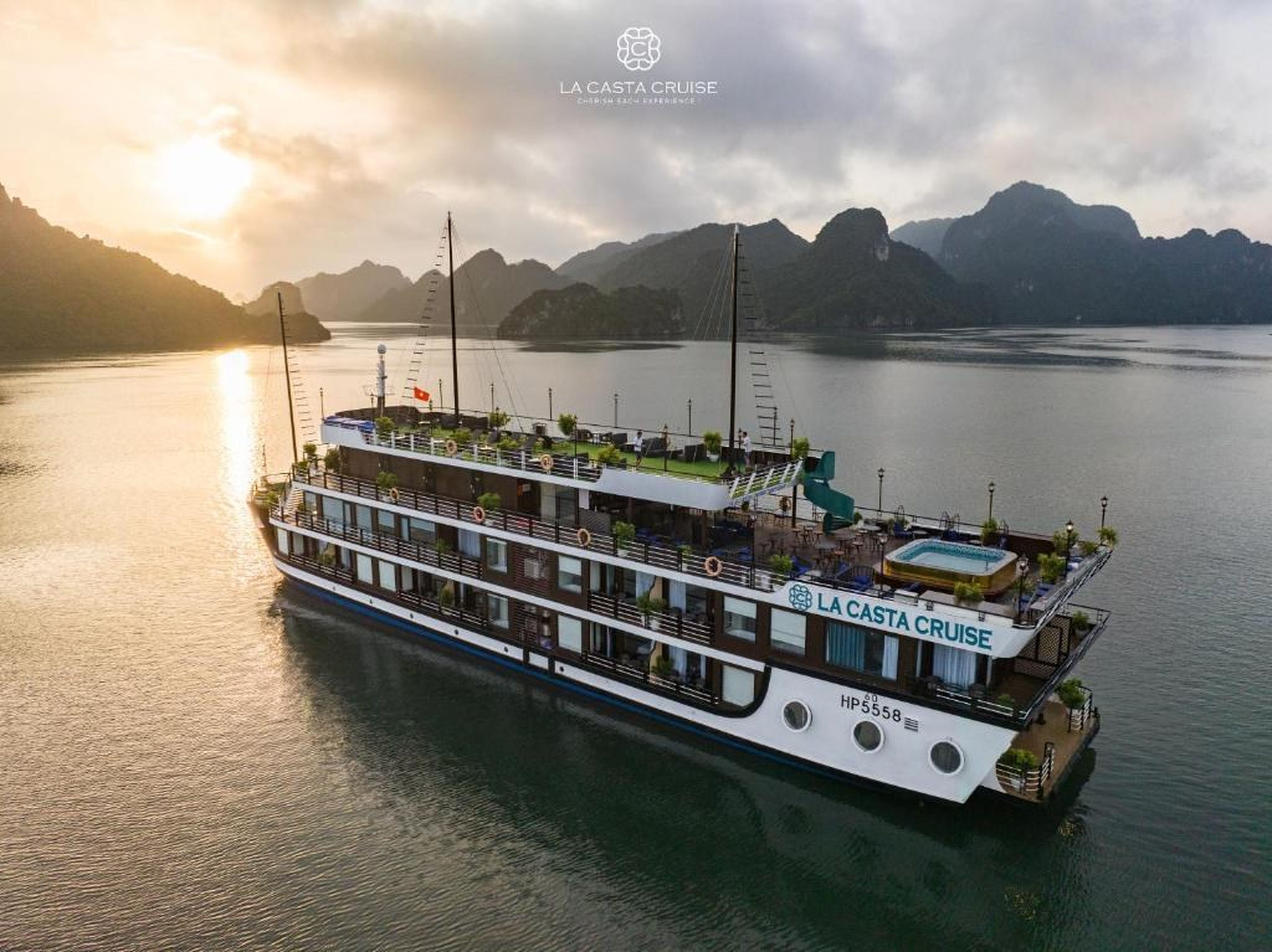 La Casta 5-Star Cruise 2D1N - Lan Ha Bay - Balcony & Bathtub Ocean View - Hình 3