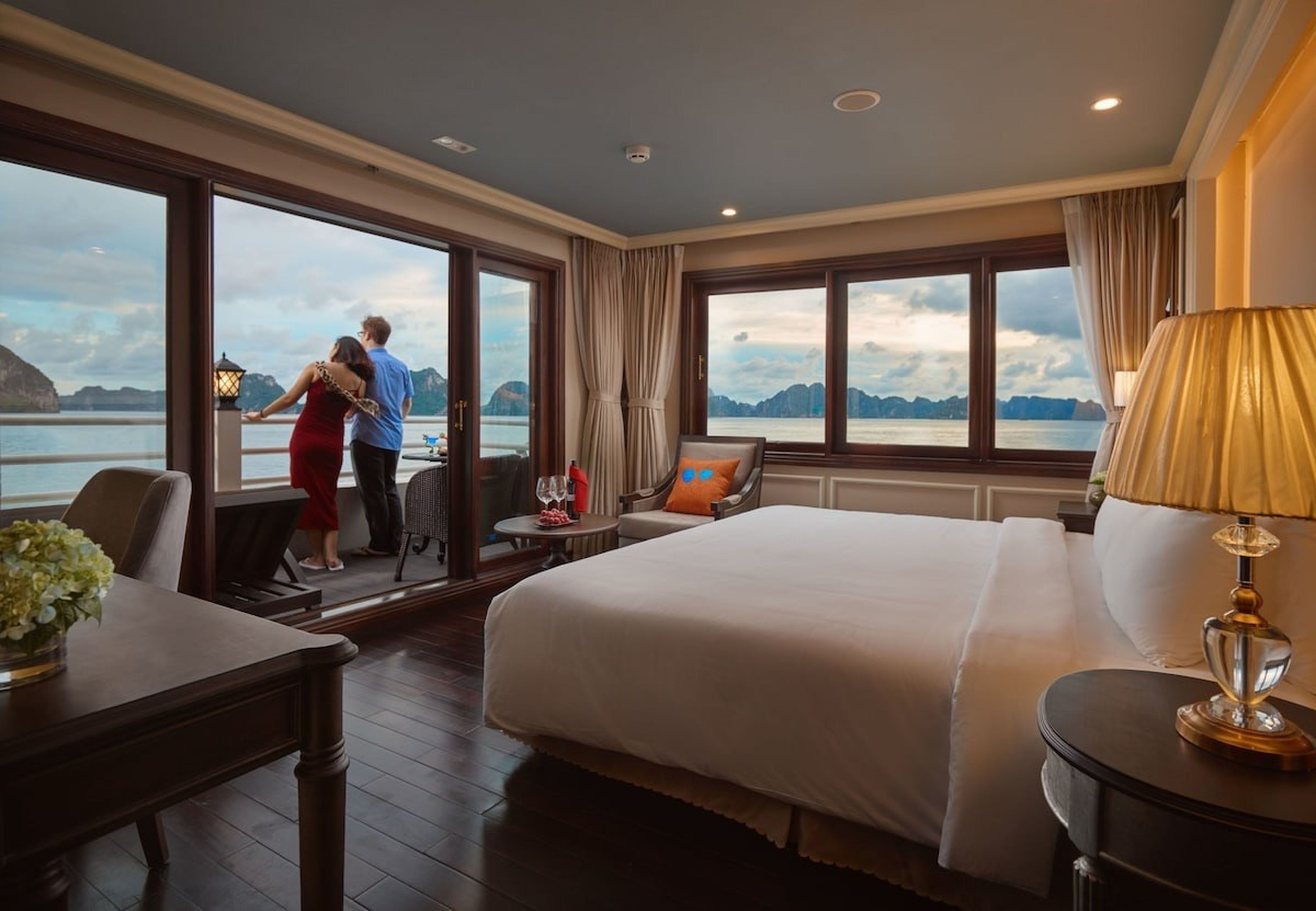 Drifting Through the Enchanting Ha Long Bay Aboard Athena Luxury Ha Long Cruise - Hình 3