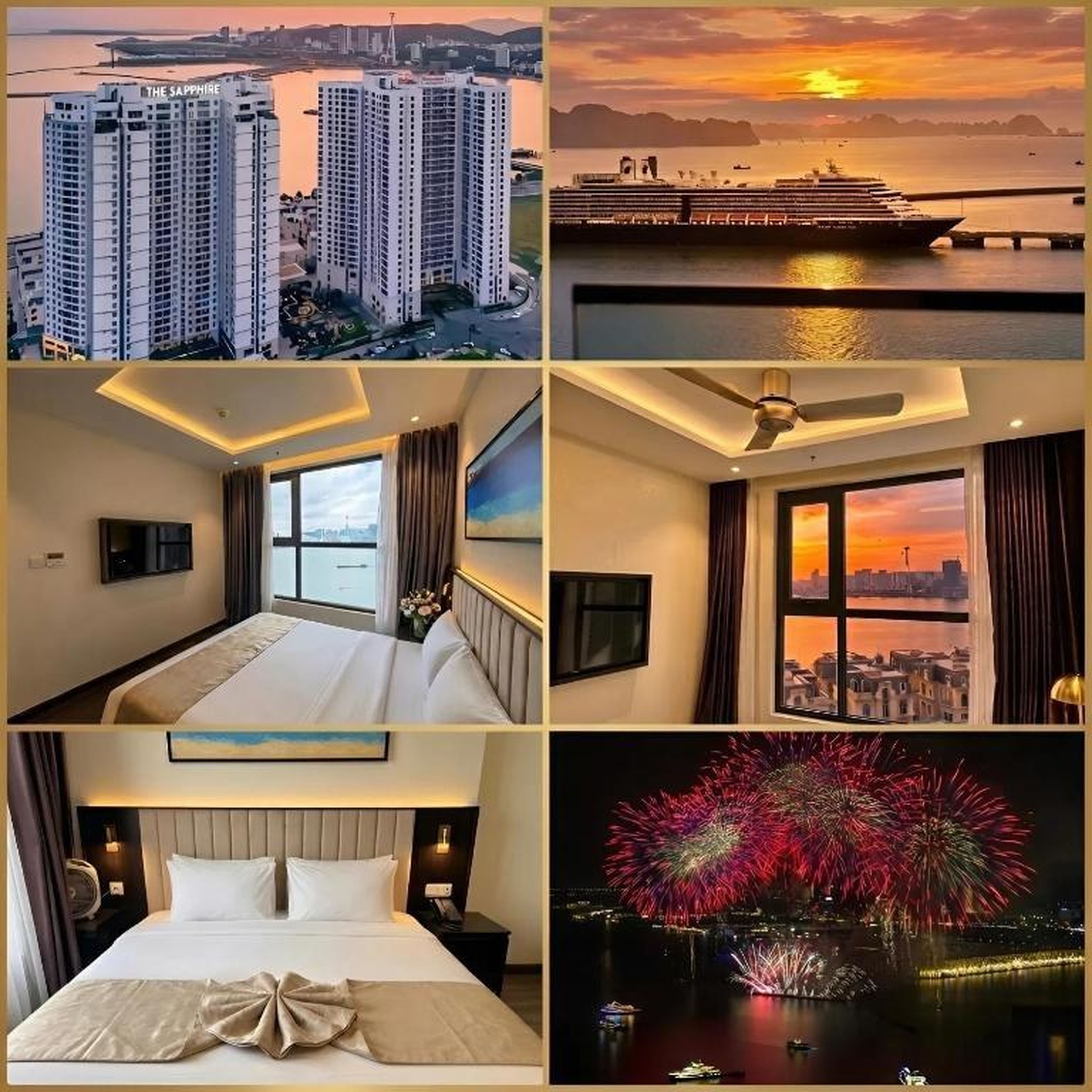Studio, 2BR Ocean View Apartment - The Sapphire Ha Long - Hình 5