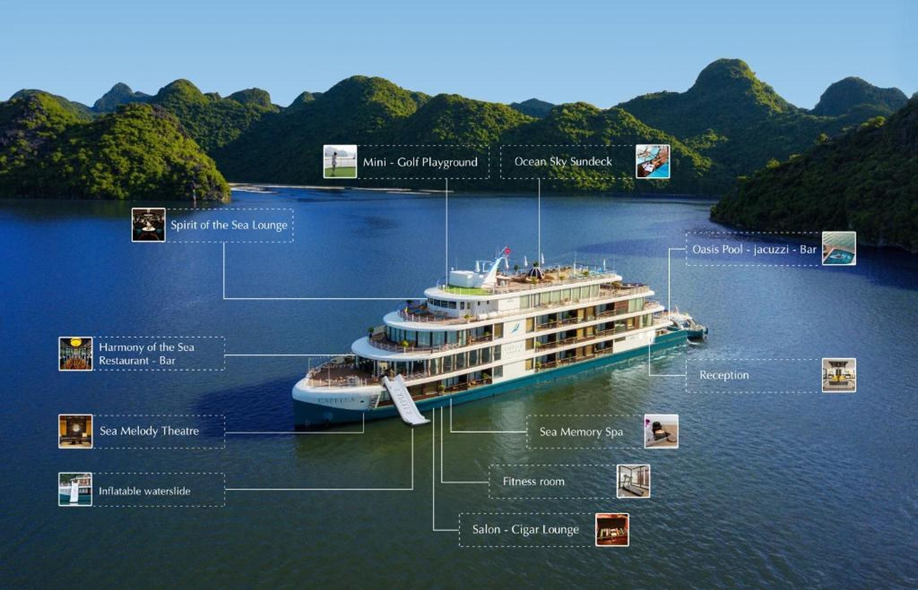 Halong CAPELLACRUISE - Member of Lyra cruise collection - Hình 1
