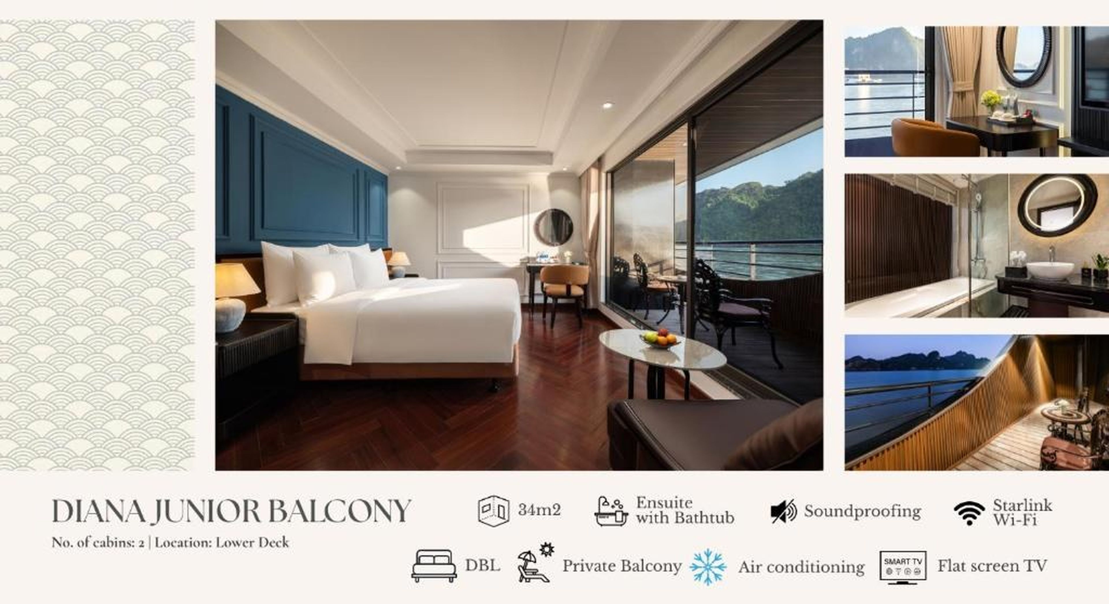 Diana Cruises Halong Bay - Luxury by Venus Group - Hình 27